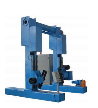 The gantry walking type collecting and discharging line frame
